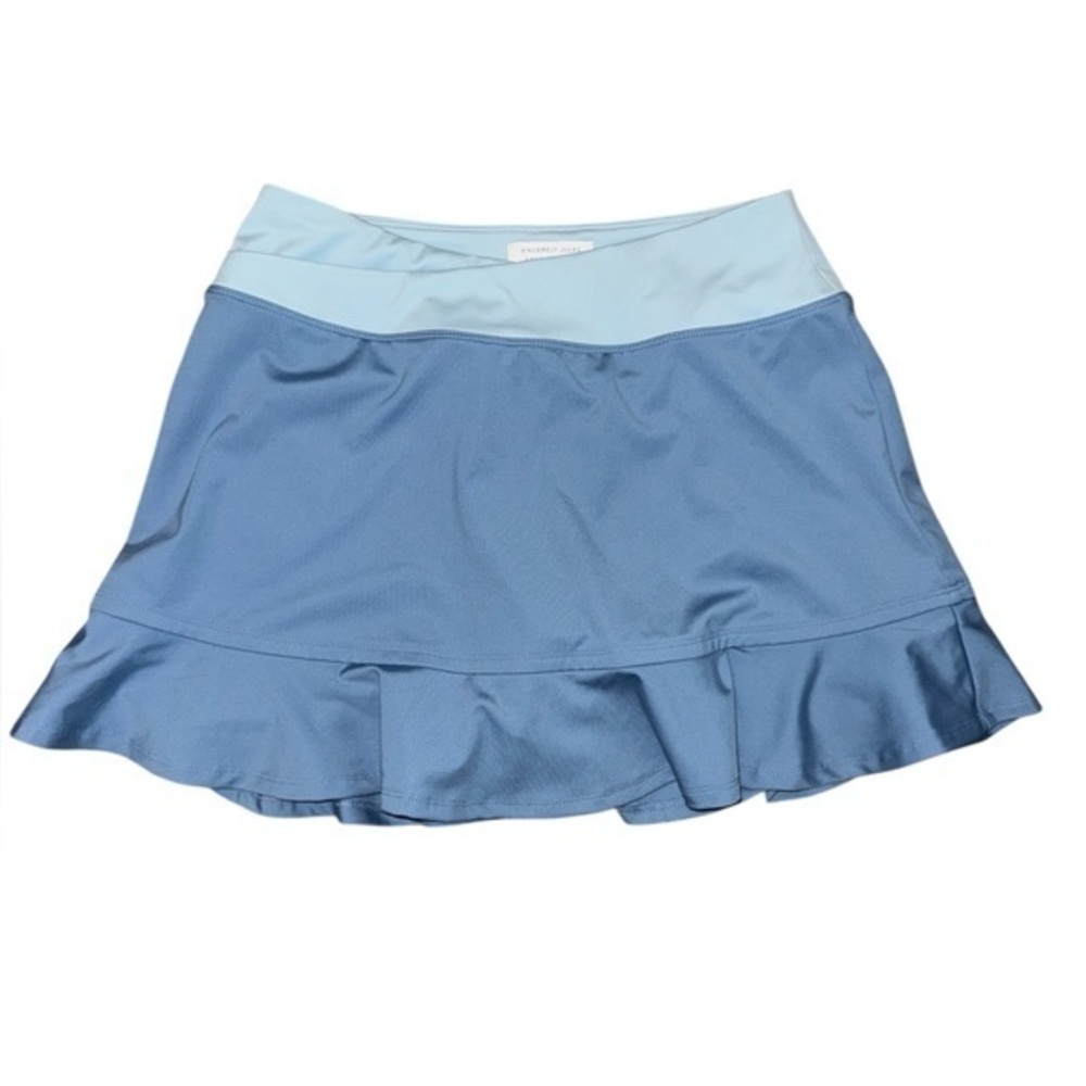 Sincerely Jules Blue Ruffle Hem Womens Skirt Tennis & Golf Athletic Skort Medium